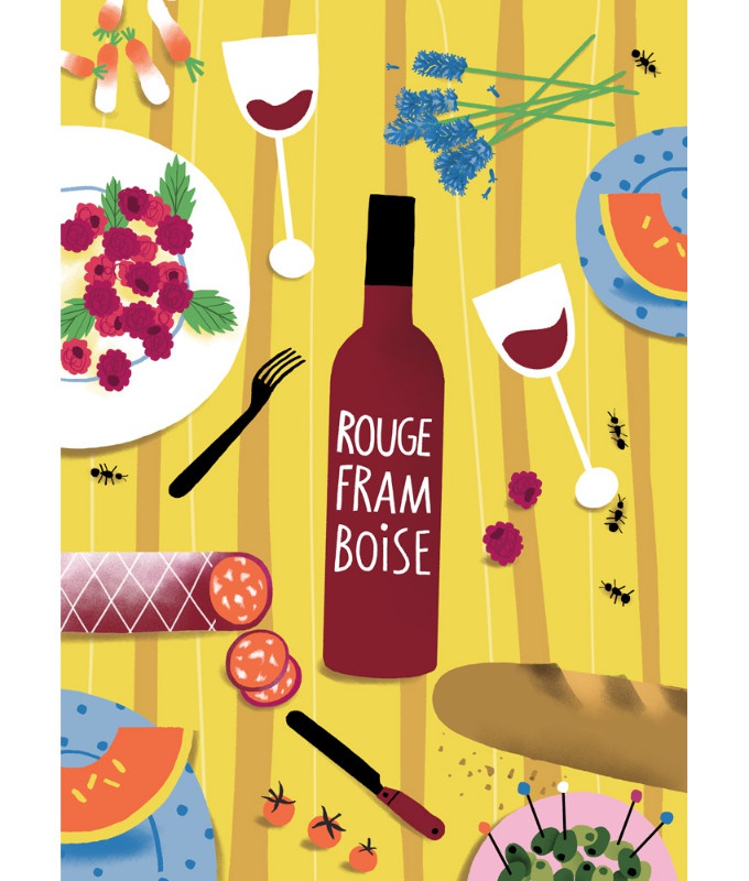 illustration amelie faliere fruit and wine.jpg - Amlie FALIERE | Virginie